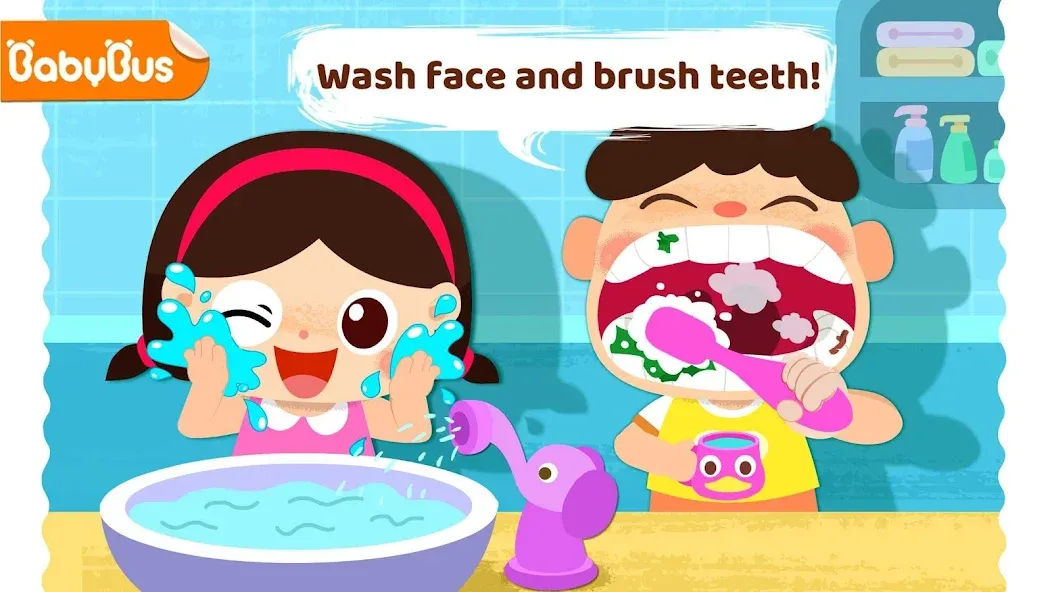 Baby Panda's Daily Habits  [МОД Бесконечные монеты] Screenshot 1
