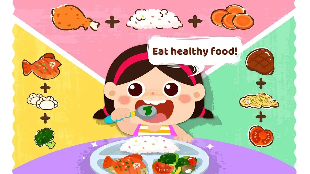 Baby Panda's Daily Habits  [МОД Бесконечные монеты] Screenshot 2