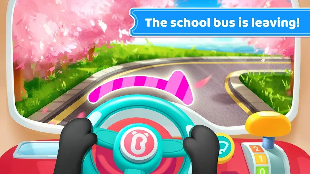 Baby Panda's School Bus  [МОД Меню] Screenshot 2