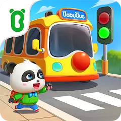 Взломанная Baby Panda's School Bus  [МОД Меню] - последняя версия apk на Андроид