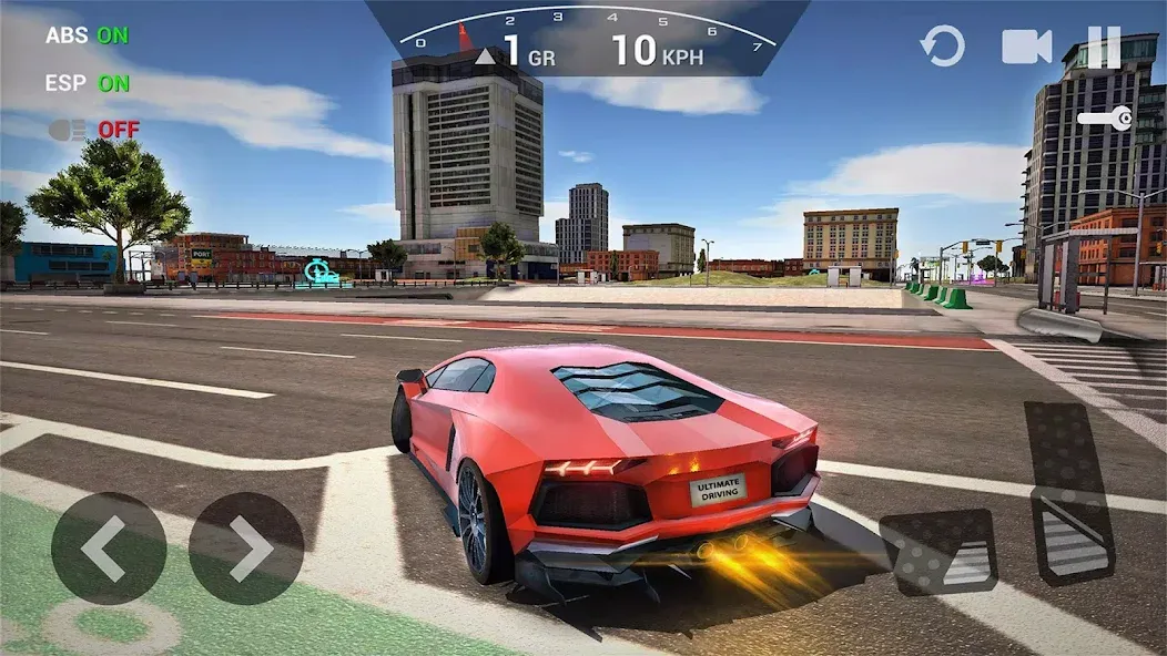 Ultimate Car Driving Simulator (Ультимейт Кар Драйвинг Симулятор)  [МОД Бесконечные деньги] Screenshot 1