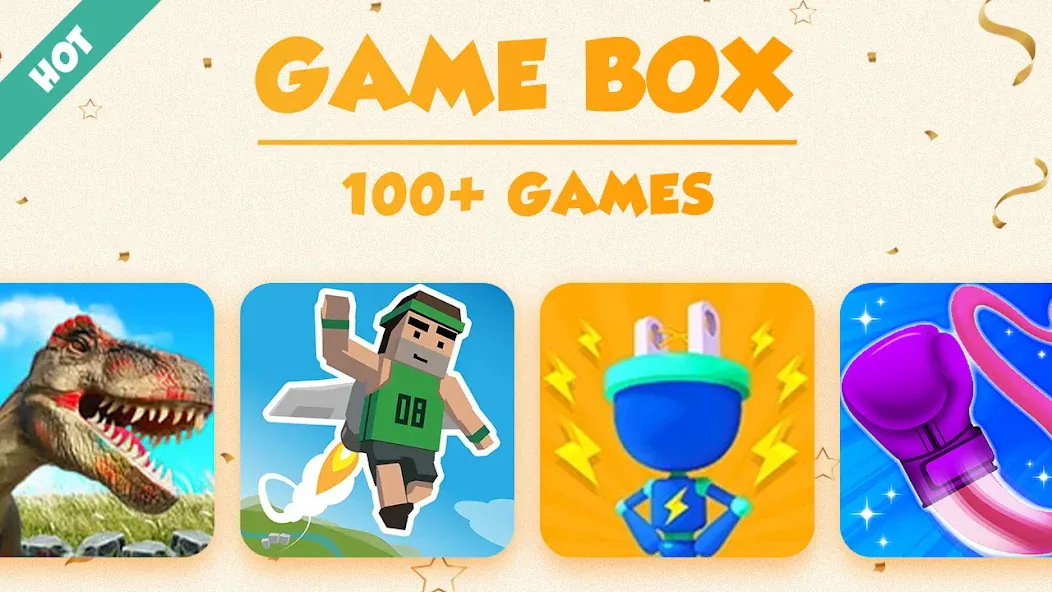 Game Box - 100+ Games (Гейм Бокс)  [МОД Меню] Screenshot 4