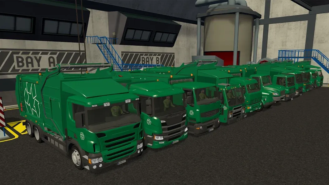 Trash Truck Simulator (Трэш Трак Симулятор)  [МОД Menu] Screenshot 1