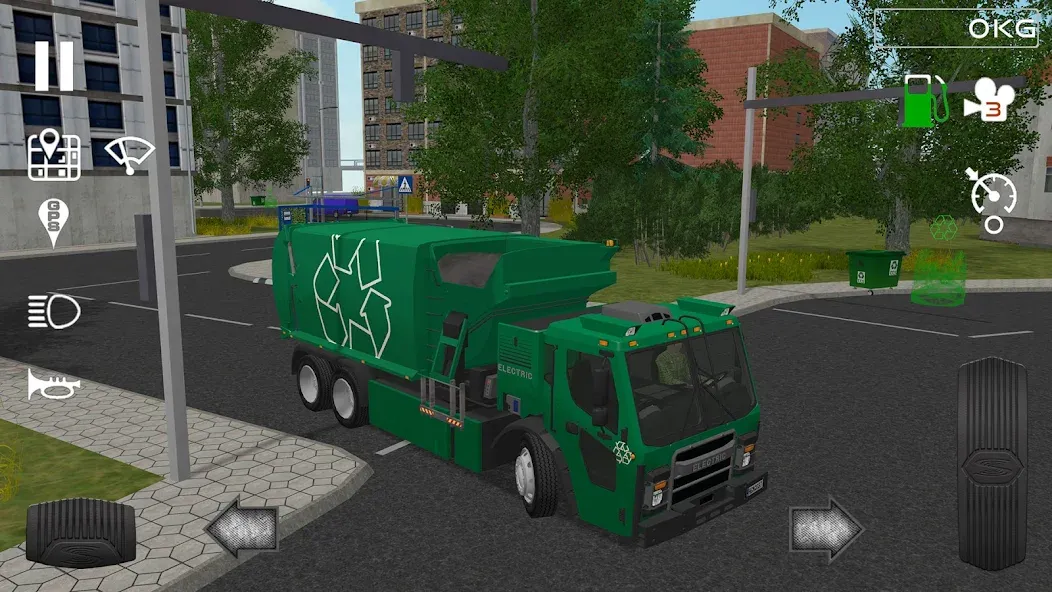 Trash Truck Simulator (Трэш Трак Симулятор)  [МОД Menu] Screenshot 2