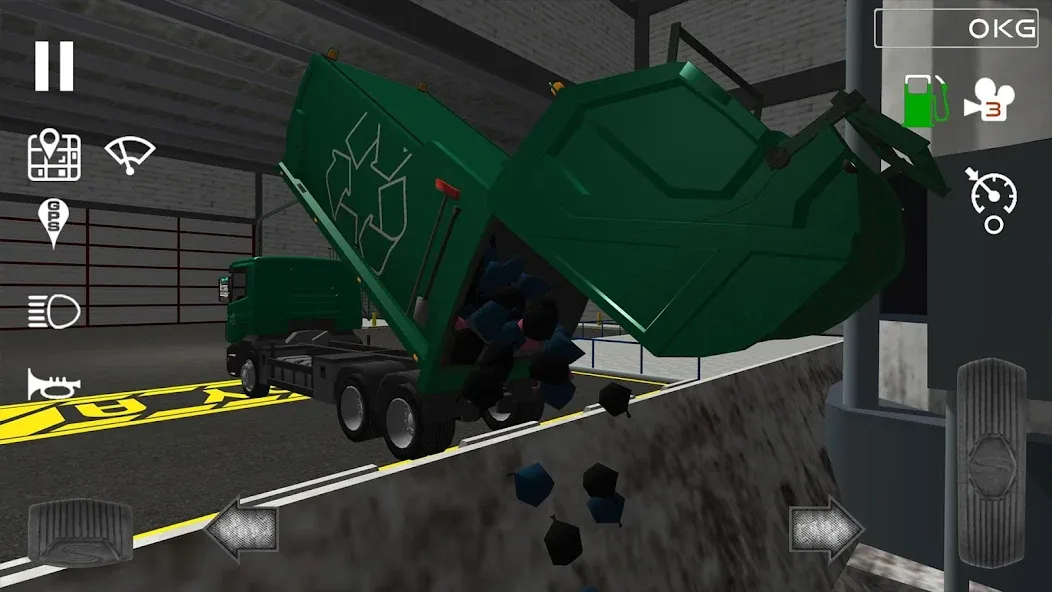 Trash Truck Simulator (Трэш Трак Симулятор)  [МОД Menu] Screenshot 3