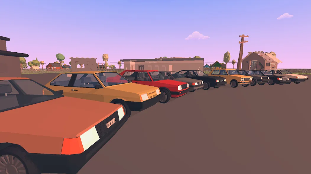 Car delivery service 90s  [МОД Все открыто] Screenshot 5