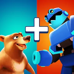 Скачать взлом Animal Merge - Evolution Games (Анимал Мерж)  [МОД Unlocked] - стабильная версия apk на Андроид