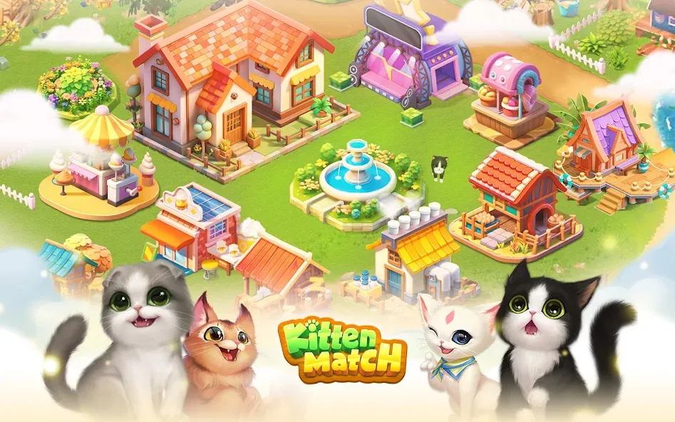 Kitten Match (Киттен Матч)  [МОД Mega Pack] Screenshot 1