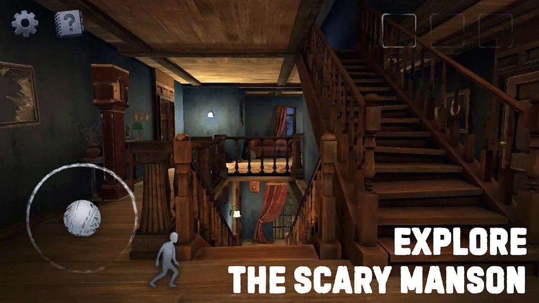 Scary Mansion: Horror Game 3D  [МОД Все открыто] Screenshot 2