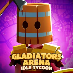 Скачать взломанную Gladiators Arena: Idle Tycoon (Гладиаторская арена)  [МОД Menu] - стабильная версия apk на Андроид