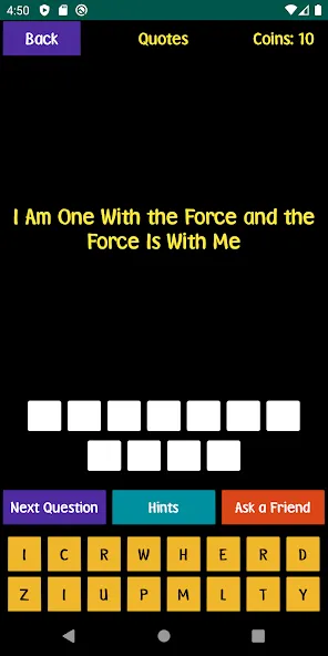 Quiz For SW Fans (Квиз для фанатов ЗВЗ)  [МОД Бесконечные деньги] Screenshot 4