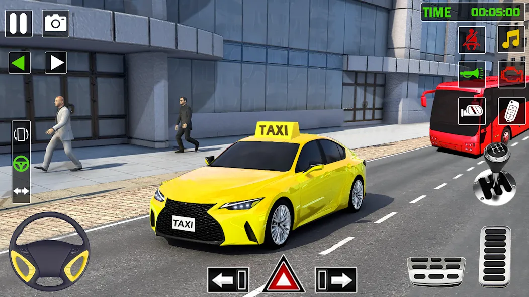 City Taxi Games-Taxi Car Games (Сити Такси Игры)  [МОД Бесконечные деньги] Screenshot 3