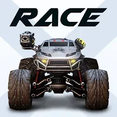 Взломанная RACE: Rocket Arena Car Extreme (РЕЙС)  [МОД Много монет] - стабильная версия apk на Андроид