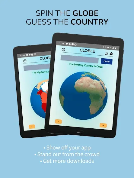 Globle - Country Guess Game (Глоубл)  [МОД Меню] Screenshot 5