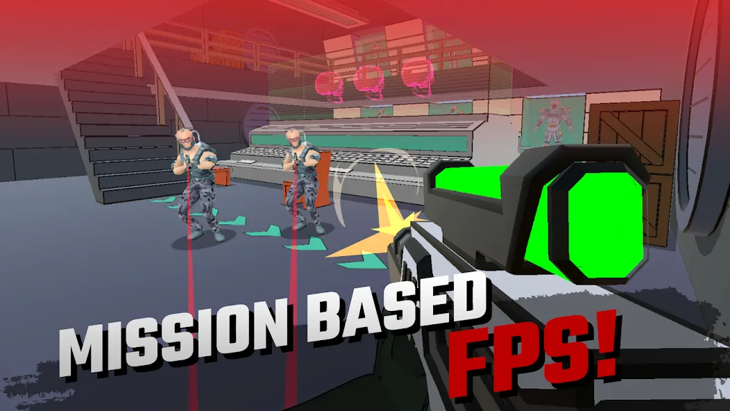 FPS Shooter game: Miss Bullet  [МОД Mega Pack] Screenshot 3