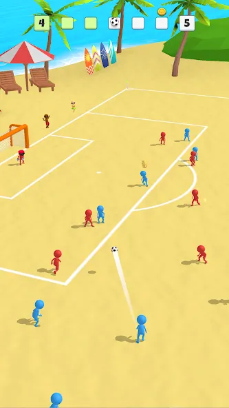 Super Goal: Fun Soccer Game (Супер Гол)  [МОД Menu] Screenshot 2