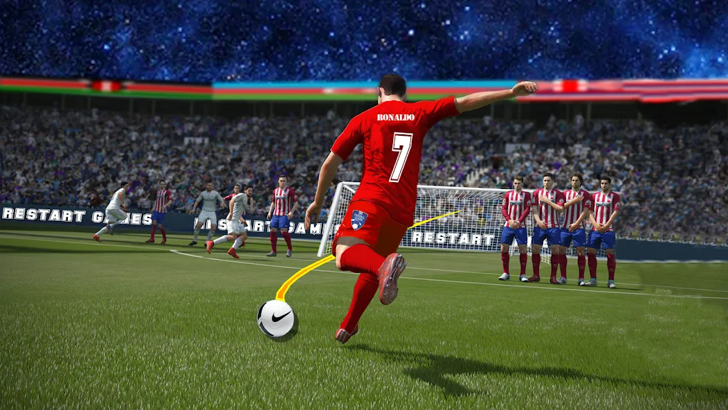 Soccer Kick Football Champion  [МОД Menu] Screenshot 2