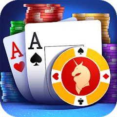 Взломанная Sohoo Poker - Texas Holdem (Соху Покер)  [МОД Все открыто] - последняя версия apk на Андроид