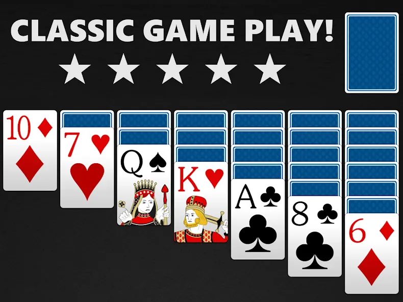 Solitaire - Classic Card Games (Солитер)  [МОД Все открыто] Screenshot 1