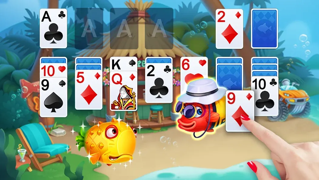 Solitaire  [МОД Unlocked] Screenshot 1