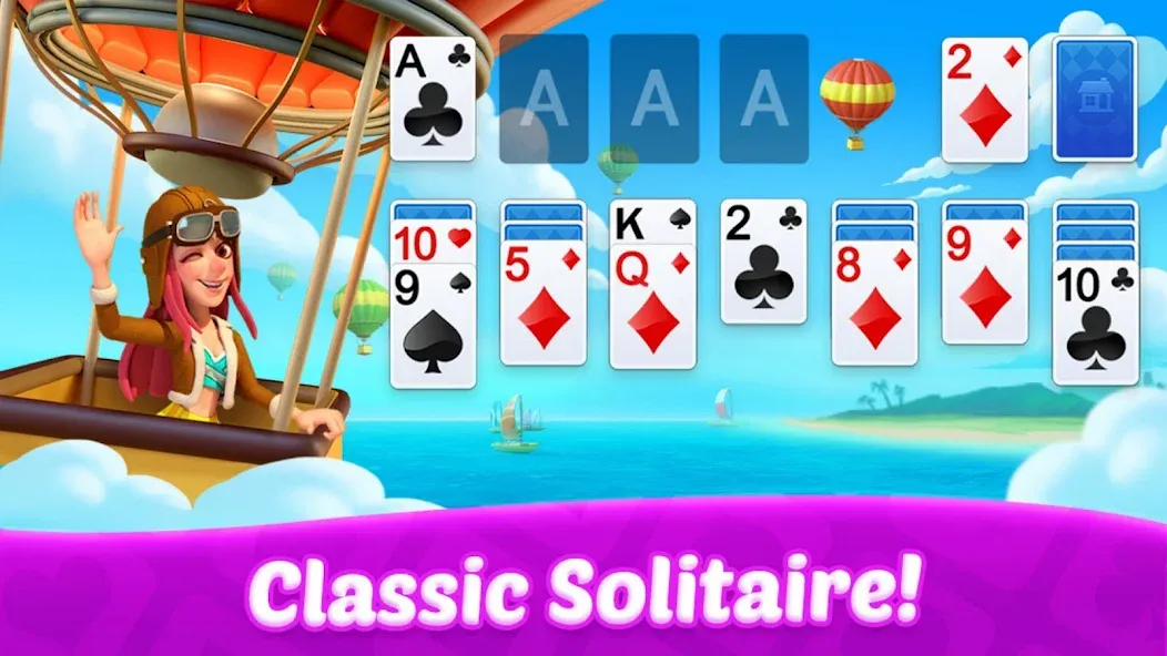 Solitaire: Card Games  [МОД Menu] Screenshot 2