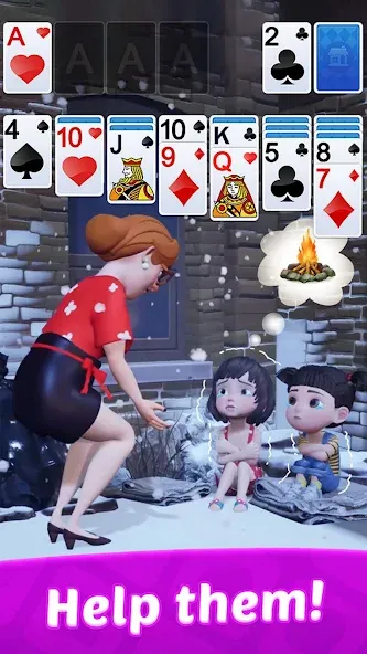 Solitaire: Card Games  [МОД Menu] Screenshot 4