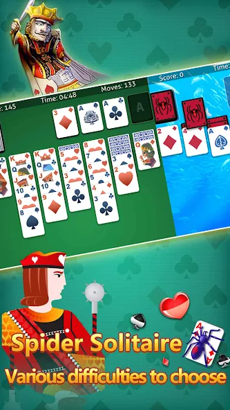 klondike solitaire :card shark  [МОД Меню] Screenshot 1