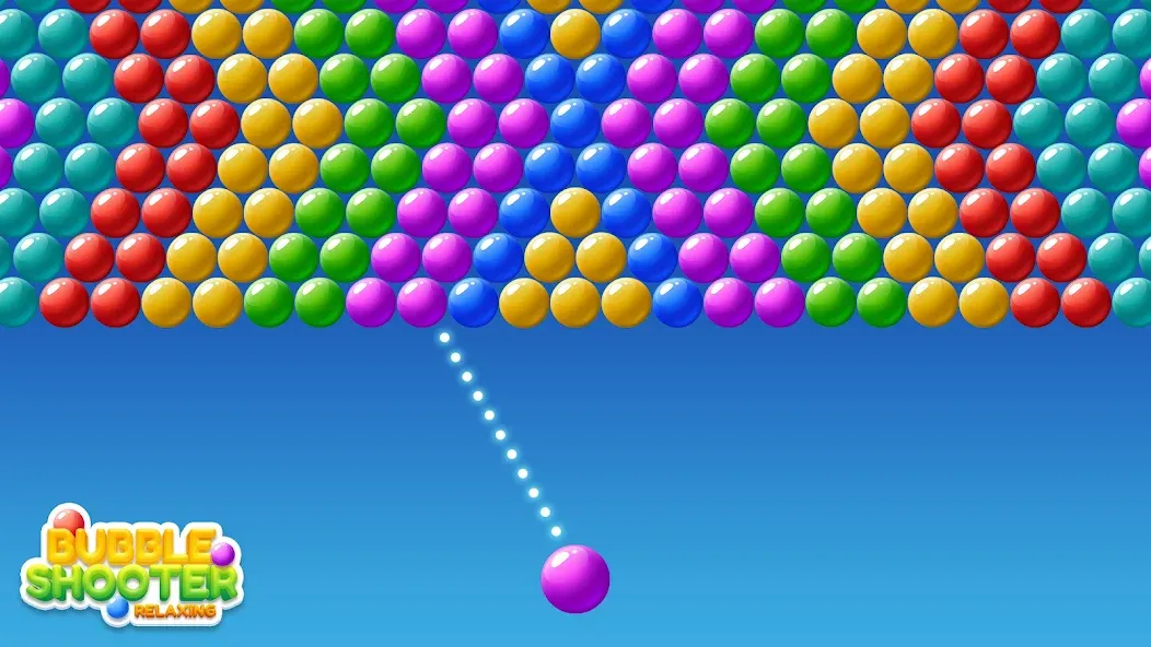 Bubble Shooter Relaxing (Бабл Шутер Релаксинг)  [МОД Menu] Screenshot 2