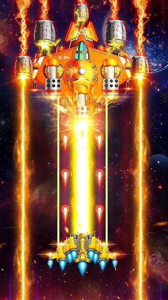 Space Shooter: Galaxy Attack (Спейс шутер)  [МОД Все открыто] Screenshot 1