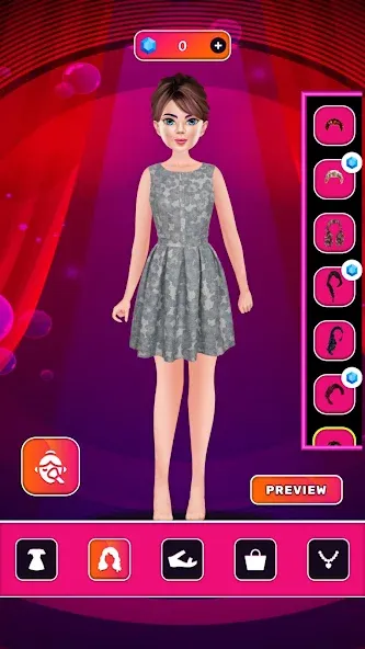 Princess Makeup Dressup Salon (Принцесса Мейкап Дрессап Салон)  [МОД Бесконечные монеты] Screenshot 4