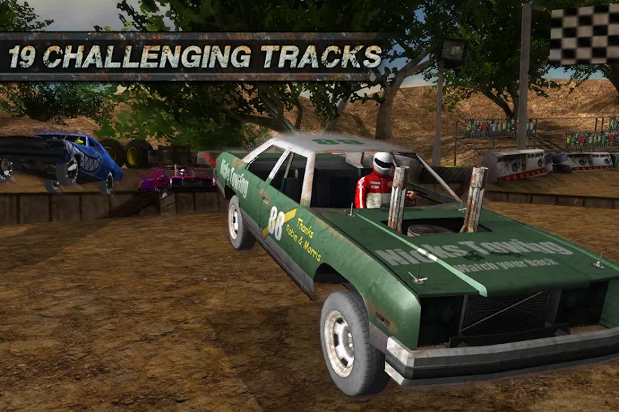 Demolition Derby: Crash Racing (Демолиция Дерби)  [МОД Menu] Screenshot 2