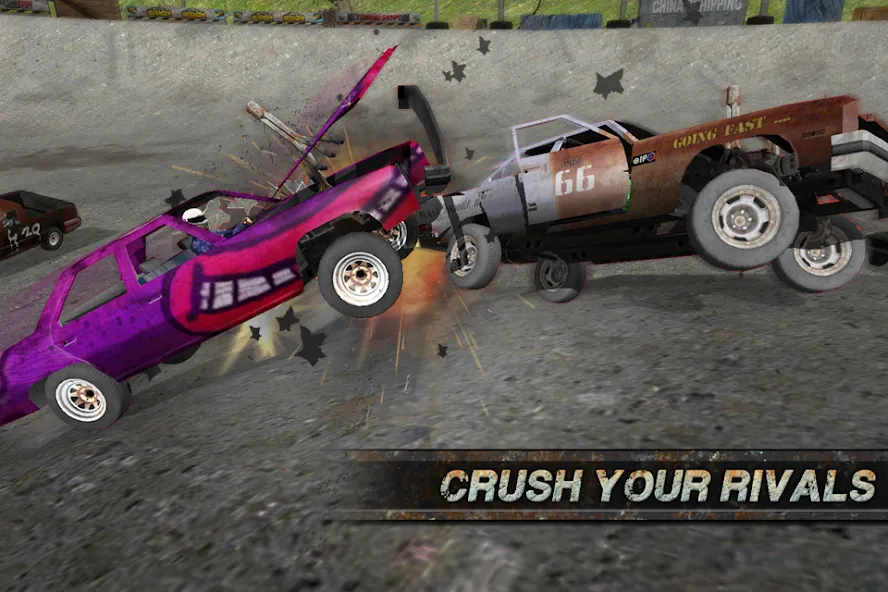 Demolition Derby: Crash Racing (Демолиция Дерби)  [МОД Menu] Screenshot 3