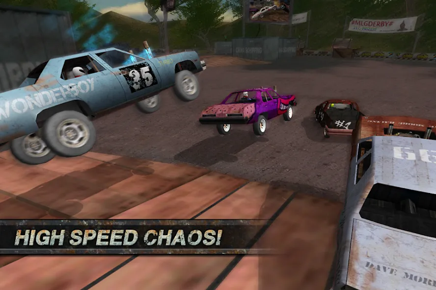 Demolition Derby: Crash Racing (Демолиция Дерби)  [МОД Menu] Screenshot 4