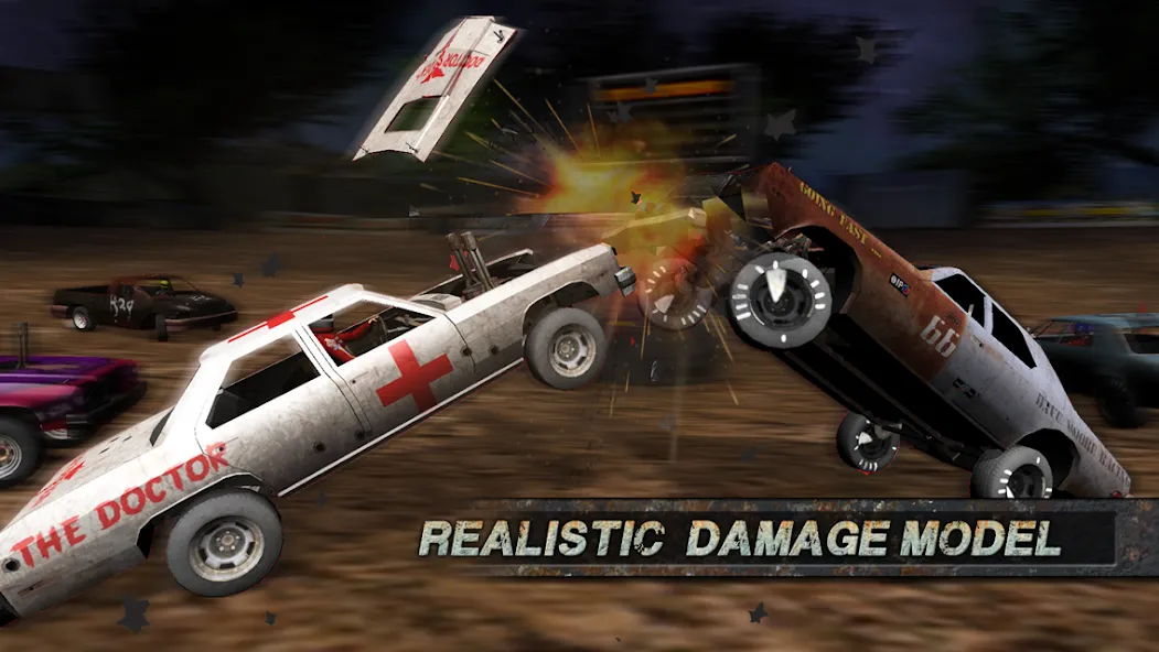 Demolition Derby: Crash Racing (Демолиция Дерби)  [МОД Menu] Screenshot 5