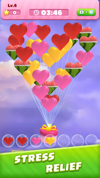 Bubble Burst：Match 3D  [МОД Бесконечные деньги] Screenshot 5