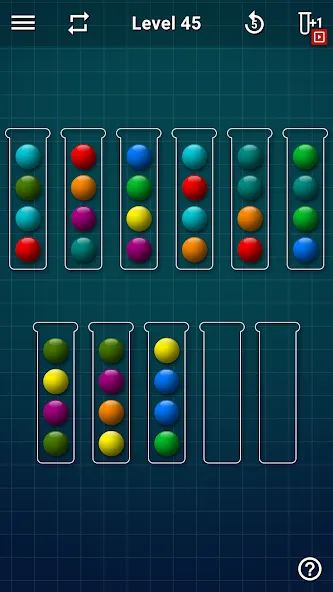 Ball Sort Puzzle - Color Games (Балл Сорт Пазл)  [МОД Бесконечные монеты] Screenshot 2