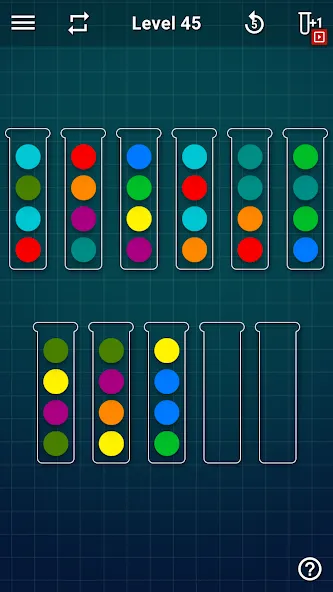 Ball Sort Puzzle - Color Games (Балл Сорт Пазл)  [МОД Бесконечные монеты] Screenshot 3