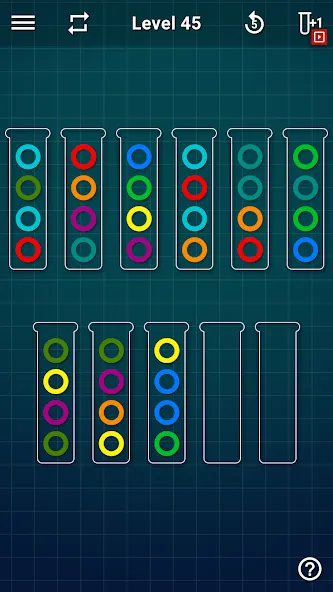 Ball Sort Puzzle - Color Games (Балл Сорт Пазл)  [МОД Бесконечные монеты] Screenshot 5