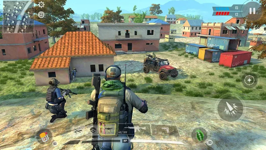 Commando War Army Game Offline  [МОД Mega Pack] Screenshot 3