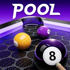 Взломанная Infinity 8 Ball™ Pool King  [МОД Бесконечные монеты] - стабильная версия apk на Андроид