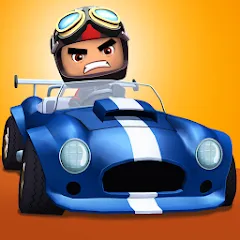 Скачать взлом Rev Heads Rally (Рев Хедс Ралли)  [МОД Mega Pack] - последняя версия apk на Андроид