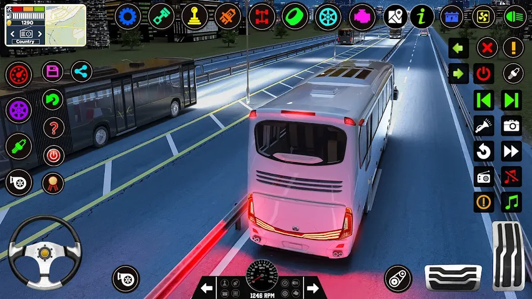 Bus Driving Games 3D: Bus Game  [МОД Unlimited Money] Screenshot 1