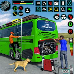 Скачать взломанную Bus Driving Games 3D: Bus Game  [МОД Unlimited Money] - стабильная версия apk на Андроид