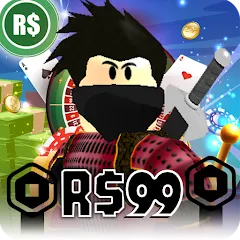 Скачать взлом Robux For Robux , Casino Robux  [МОД Unlimited Money] - последняя версия apk на Андроид