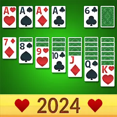 Взлом Solitaire Classic - 2024 (Солитер Классик)  [МОД Много денег] - стабильная версия apk на Андроид