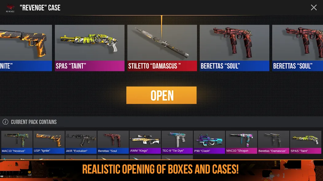 Case Opener: Skins Simulator  [МОД Много денег] Screenshot 5