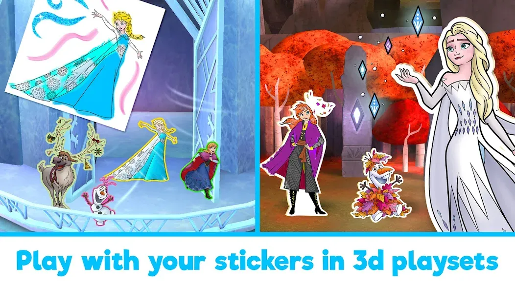 Disney Coloring World (Дисней)  [МОД Unlocked] Screenshot 3