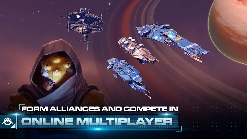 Homeworld Mobile: Sci-Fi MMO (Хоумворлд Мобаил)  [МОД Меню] Screenshot 4