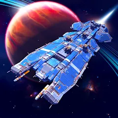 Скачать взломанную Homeworld Mobile: Sci-Fi MMO (Хоумворлд Мобаил)  [МОД Меню] - полная версия apk на Андроид