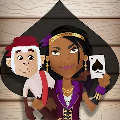 Скачать взломанную Spades Cutthroat Pirates (Спейдс Каттхроат Пирейтс)  [МОД Бесконечные монеты] - полная версия apk на Андроид